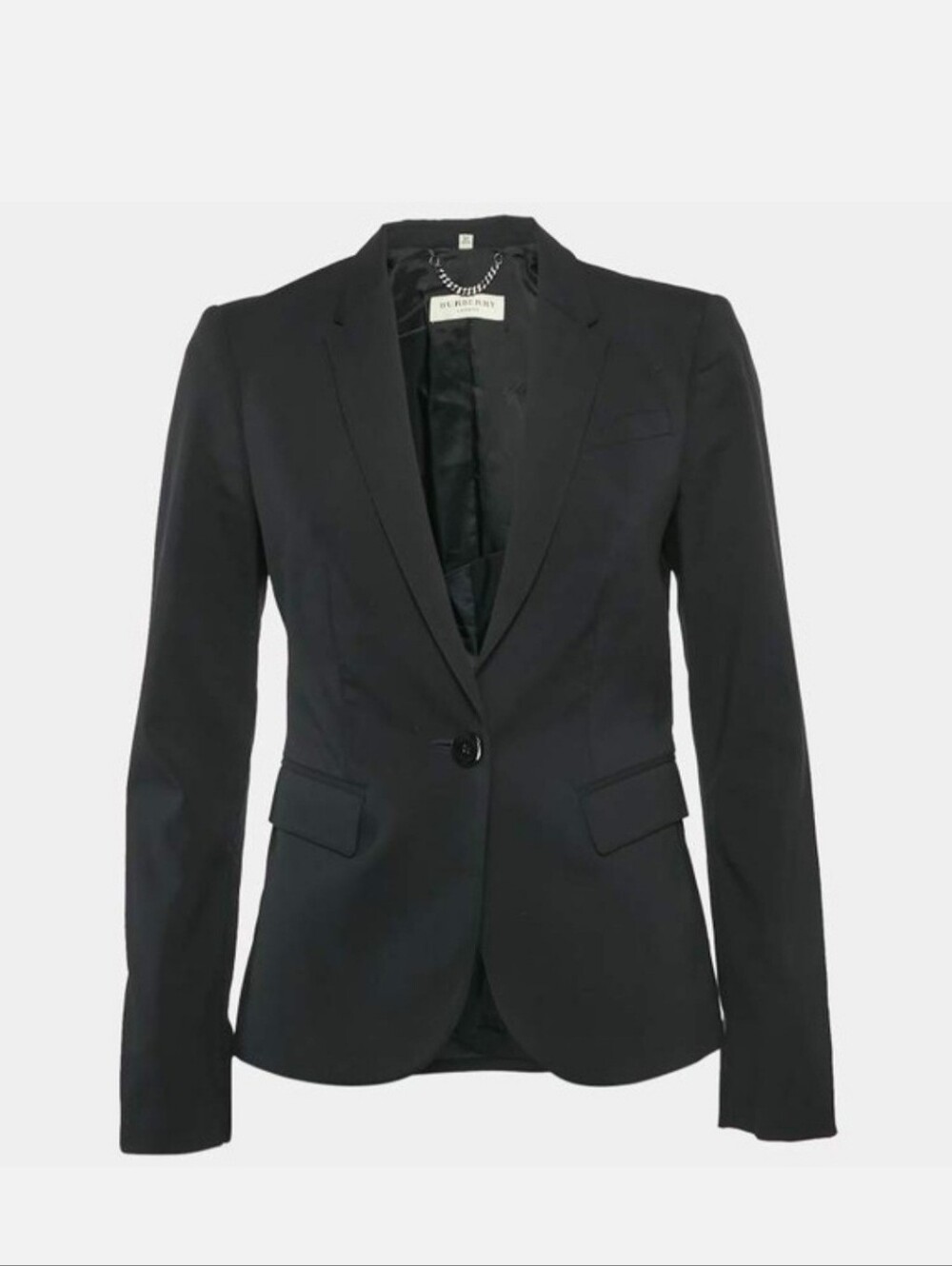 BURBERRY LONDON Classic Black Women's Blazer